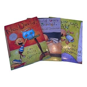 No, David book set of 3